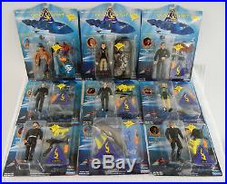 Nine Mint-on-Card SEAQUEST DEEP SEA VEHICLE TV Show Characters with Accessories