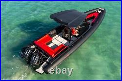 Novielli Veloche Center Console Aluminum Offshore RHIB Fishing Boat For Sale