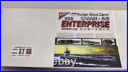 Nuclear Attack Carrie Nichimo Model Aircraft carrier USS Enterprise 1/500 CVAN65