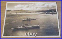 ORIGINAL 1932 US Navy'PEARL HARBOR' PhotoSaratoga/Lexington CARRIERS(G)