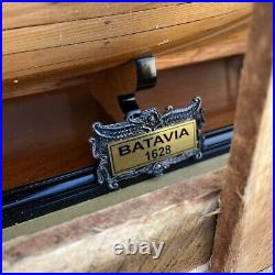 Old Modern Handicrafts Batavia 1628 Collectible New Open Box Boat