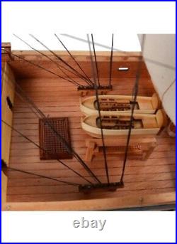 Old Modern Handicrafts Batavia Ship Model 100% Handcrafted. 37L x 10.5W x 29.2H