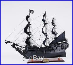Old Modern Handicrafts Black Pearl Pirate Model Ship