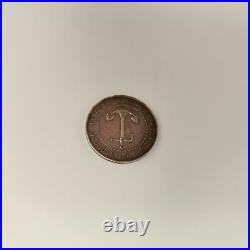Original 1896 military Italian Royal Navy Medal Cristoforo Colombo Anchor Eagle