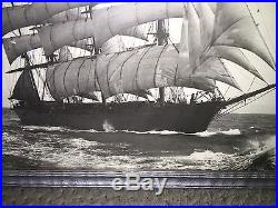 Original 1922 Ship PHOTOGRAPH Star of Shetland 4 masted Bark Gabriel Moulin A1