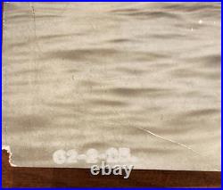 Original Large Photo USS E-1 (SS-24) E-Class Submarine Circa 1910s