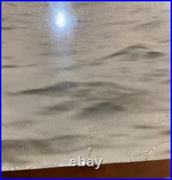 Original Large Photo USS E-1 (SS-24) E-Class Submarine Circa 1910s