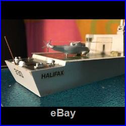 Original desk model for the Royal Canadian Navy Frigate HMCS Halifax FFH 330