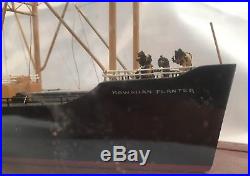 Original, rare Van Ryper Hawaiian Planter Navy Freighter Model ship (15 model)