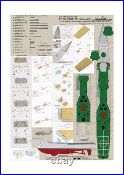 PONF35019 1350 Detail Up Set USS Oliver Hazard Perry Class FFG for The Ac