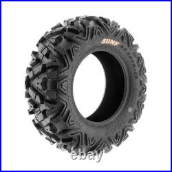 Pair of 2 ATV Tires 27x9-14 All Terrain 6 PR SunF A033 POWER I