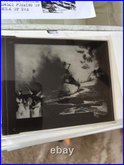 Photograph USS California Pearl Harbor 1941