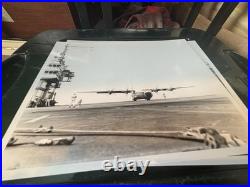 Photographs C-130 Carrier Suitably testing on the USS Forestall