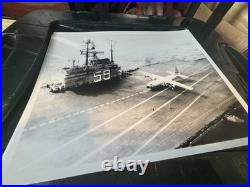 Photographs C-130 Carrier Suitably testing on the USS Forestall