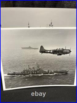 Photographs Navy USS Lexington WWII