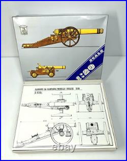 Pocher K03 Scale Model 1800 English Field Gun American Civil War Cannon 1/20 New