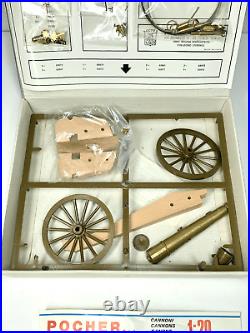 Pocher K03 Scale Model 1800 English Field Gun American Civil War Cannon 1/20 New