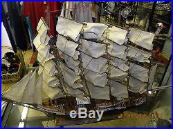 Preussen (Germany) 80 cm 30 Wood Tall Ship Model. Sail, Boat, Nautical Pirate