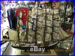 Preussen (Germany) 80 cm 30 Wood Tall Ship Model. Sail, Boat, Nautical Pirate