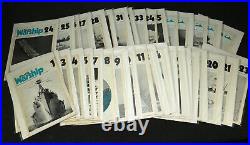 Profile Warship UK Magazine 1 40 1970 1974 Lot x36