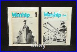 Profile Warship UK Magazine 1 40 1970 1974 Lot x36