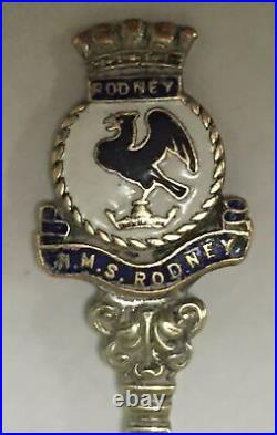 R. M. S. Rodney Vintage Souvenir Spoon Collectible