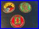 RARE-LOT-MILITARY-Badge-Plaque-N-3-in-TOTAL-STUNNING-1950-s-ITALY-01-qw