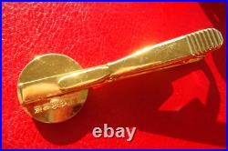 RARE OLD Japan Maritime Self-Defense Force JMSDF ENG. DEP. CUFFLINKS/TIECLIP SET