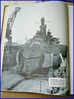 RARE US Navy USS Nevada WWII book