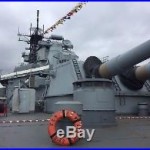 RARE USS New Jersey Battleship NJ BB-62 Authentic Life Saving Throw Rings