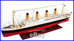 RMS TITANIC SPECIAL EDITION Cruise Ship Model 40 Handcrafted Wooden Model NEW