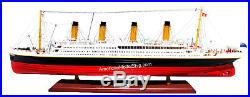 RMS TITANIC SPECIAL EDITION Cruise Ship Model 40 Handcrafted Wooden Model NEW