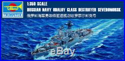 RUSSIAN NAVY UDALOY CLASS DESTROYER SEVEROMORSK 1/350 ship Trumpeter model kit