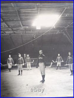 Rare 1910 USMC Ice Hockey Team at Olongapo -with Extras Philippines USS Tennessee