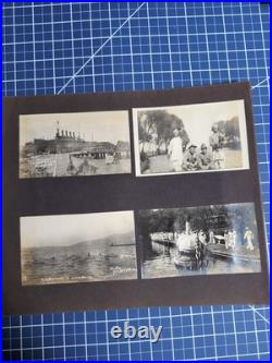 Rare 1910 USMC Ice Hockey Team at Olongapo -with Extras Philippines USS Tennessee