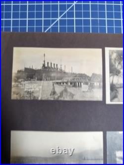 Rare 1910 USMC Ice Hockey Team at Olongapo -with Extras Philippines USS Tennessee