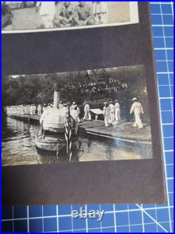 Rare 1910 USMC Ice Hockey Team at Olongapo -with Extras Philippines USS Tennessee