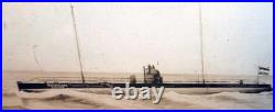 Rare 1916 Cased Presentation Print German U-Boat Deutschland Baltimore Visit