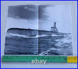 Rare 1960s USS Odax SS-484 Ship Print US Navy 14x11 WWII Photo Wall Art Decor 2B