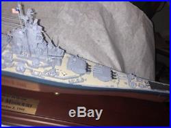 Rare BB-63 Battleship USS Missouri 1945 WWII Ship Boat! Danbury Mint! 1/500