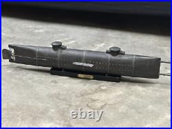 Rare! HL Hunley 1864 Civil War, shelf, display resin model iron ship submarine