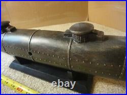 Rare! HL Hunley 1864 Civil War, shelf, display resin model iron ship submarine