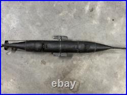 Rare! HL Hunley 1864 Civil War, shelf, display resin model iron ship submarine