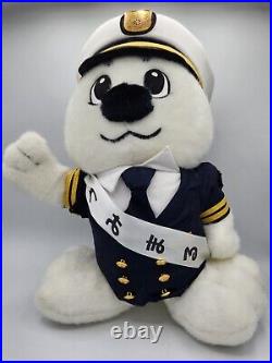 Rare Japanese Japan Coast Guard Mascot Captain Umimaru Harp Seal Plush Toy