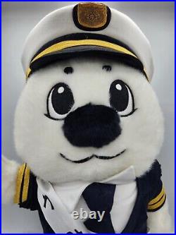 Rare Japanese Japan Coast Guard Mascot Captain Umimaru Harp Seal Plush Toy