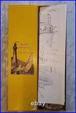 Rare Model Shipways Bogota NJ Newsboy Boston Brigantine #208 Launched 1854 GSHF2