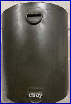 Rare Navy Lifeboat Abandon Ship Ration Watertight Can Circa 1940's