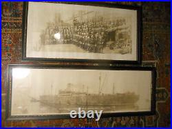 Rare USS FJ F. J. LUCKENBACK Naval TRANSPORT Ship May 19 1919 Ships Company PHOTO