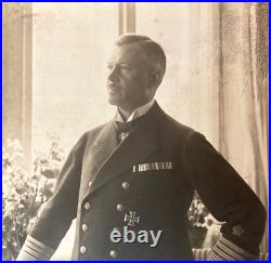 Rare! Ww1 German Imperial Navy Admiral Reinhard Scheer Photo Postcard Rppc