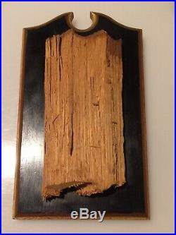 Relic Piece of Wood from USS Constitution Old Ironsides